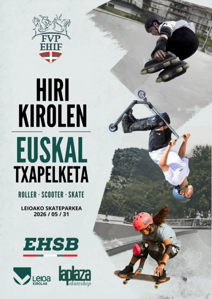 Campeonato de Euskadi de Deportes Urbanos. Roller/Scooter/Skate