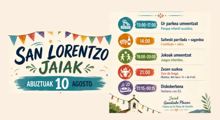 FIESTAS DE SAN LORENZO 2026
